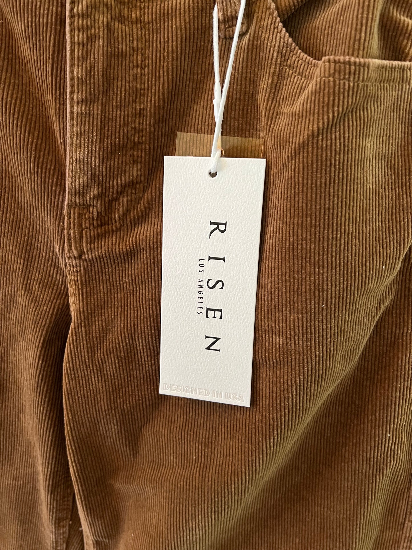 Feeling Fine Corduroy Pants - Nutmeg