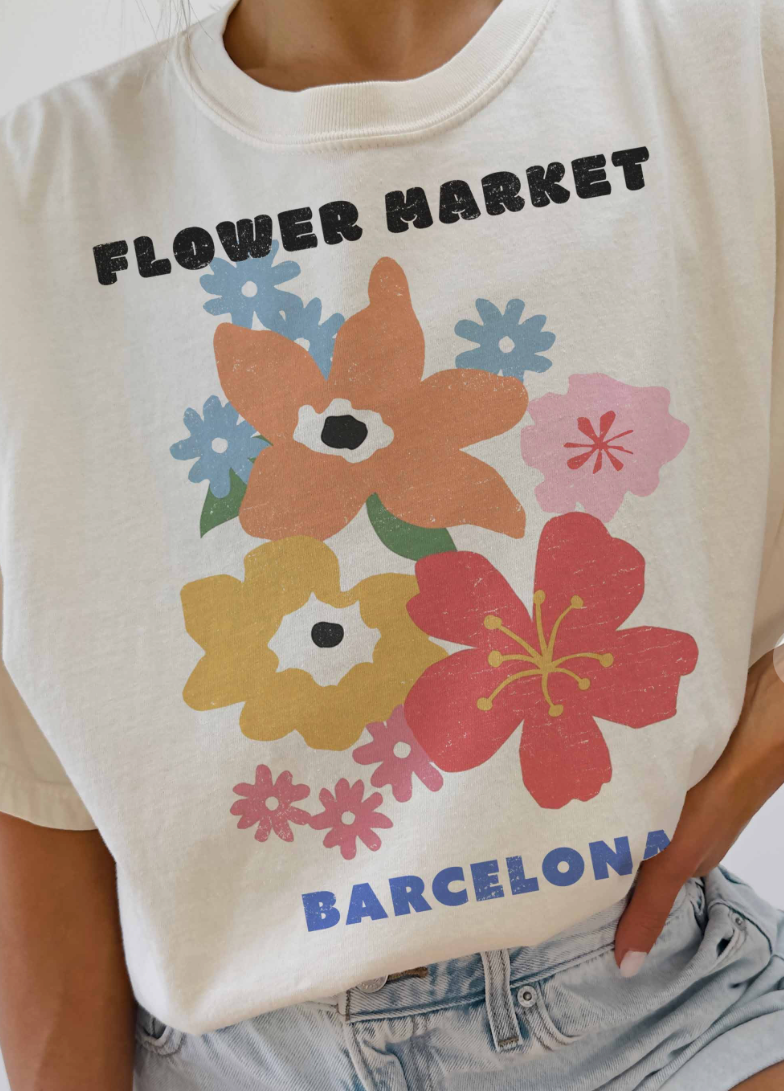 Barcelona Oversized T-Shirt