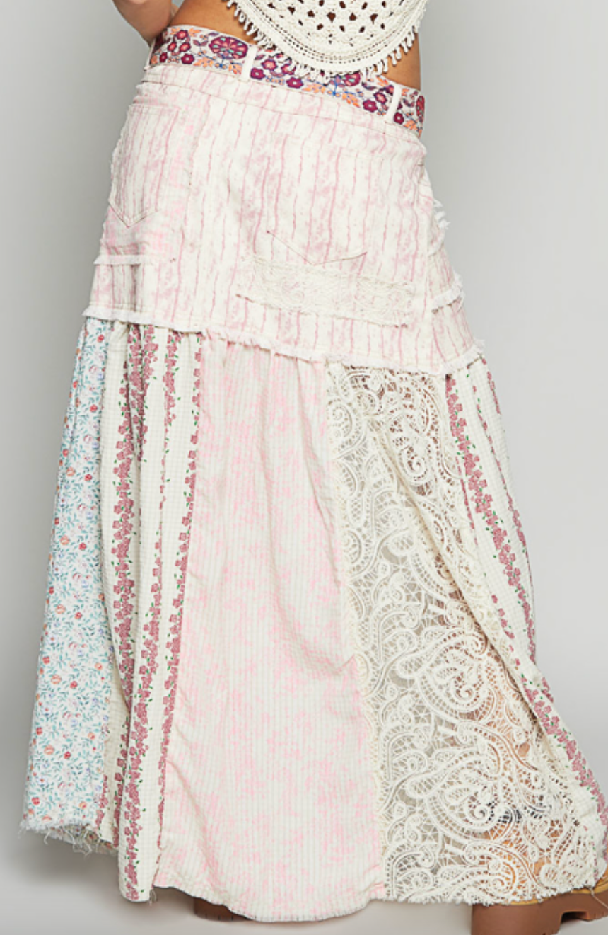 OMG! Twill Maxi Skirt
