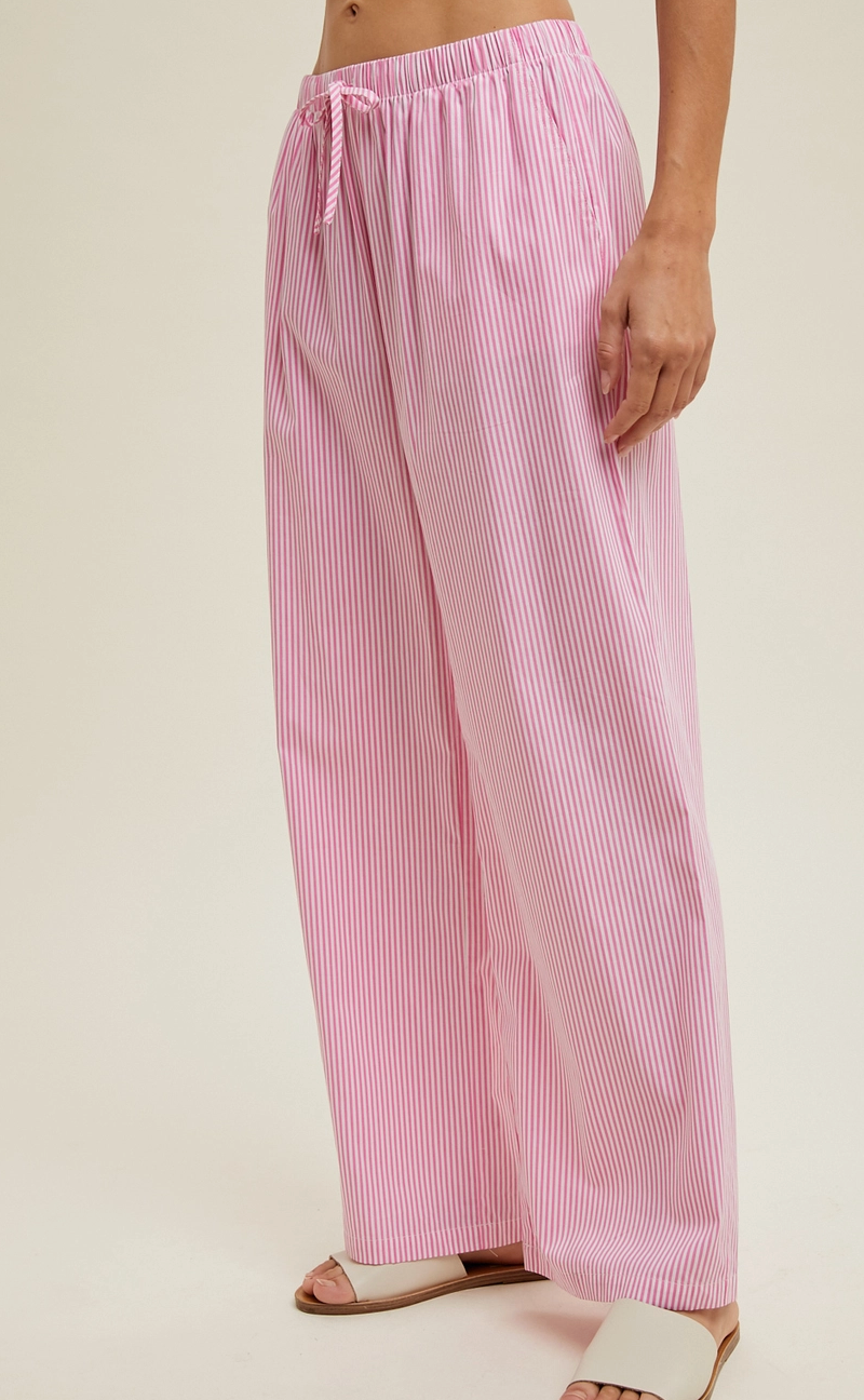 Solstice Striped Pant - Pink - FINAL SALE