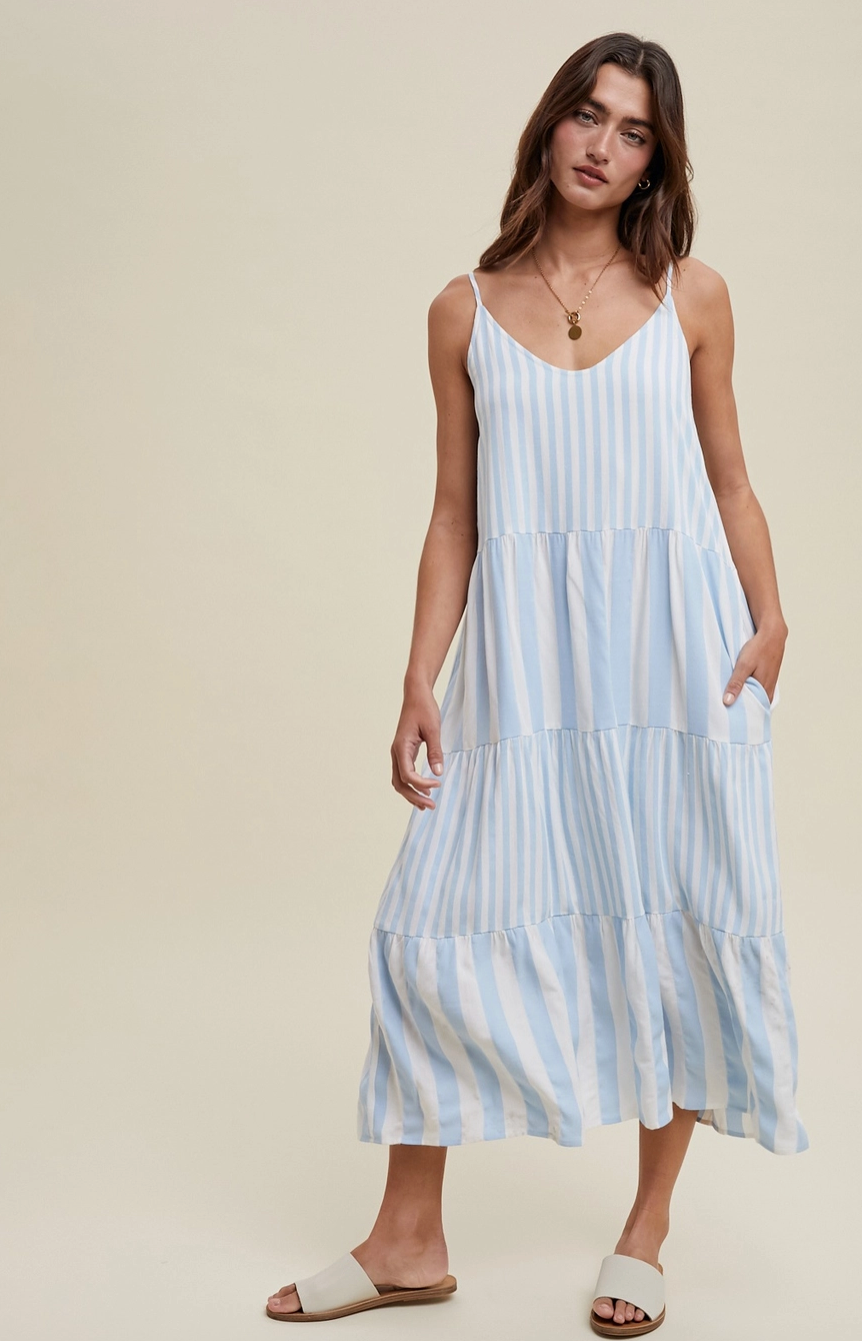 Boho Breeze Midi Dress