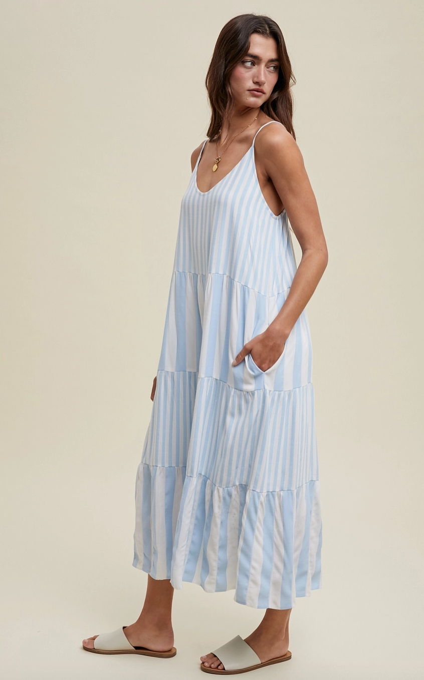Boho Breeze Midi Dress
