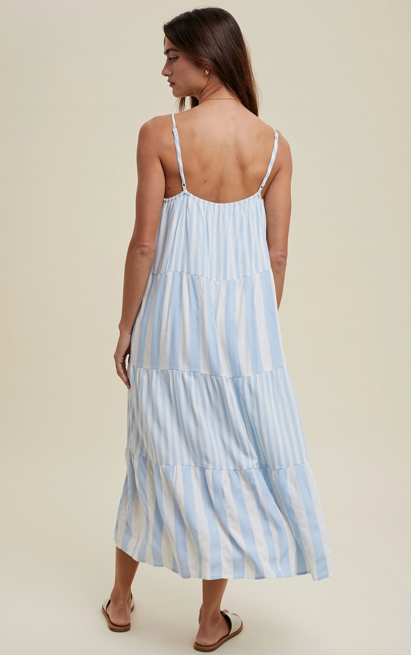 Boho Breeze Midi Dress
