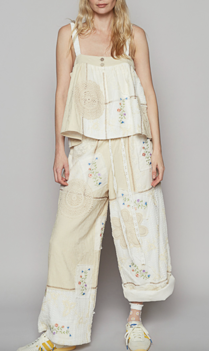 Boho Bliss Top - Natural - FINAL SALE