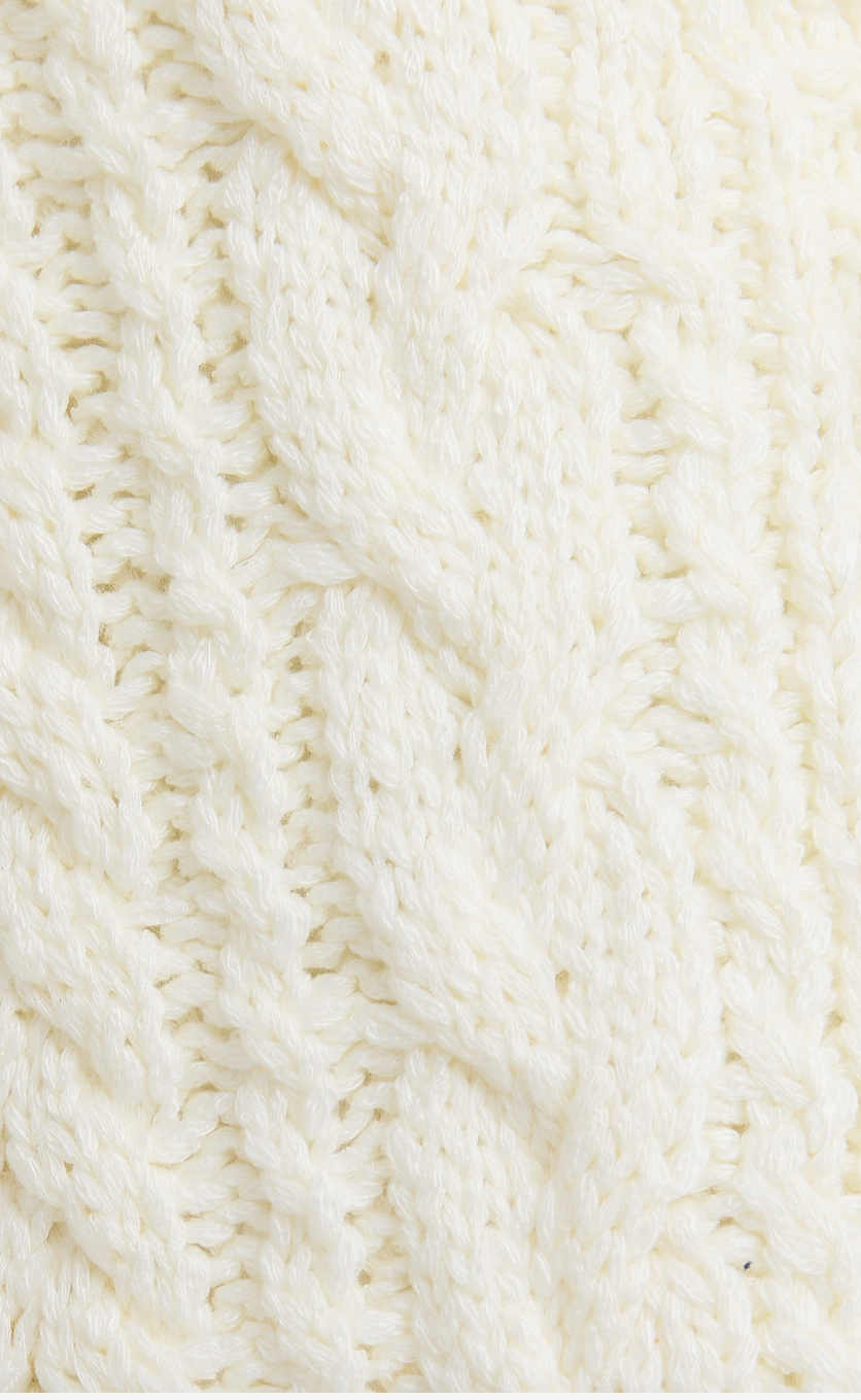 I'm Yours Tie Front Cardigan - Ivory