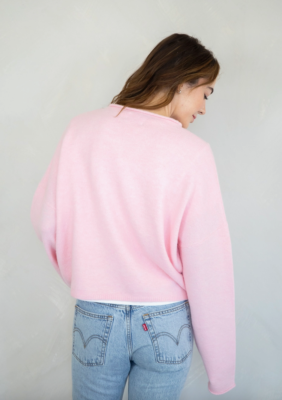 By The Shore Cardigan - Sunset Pink