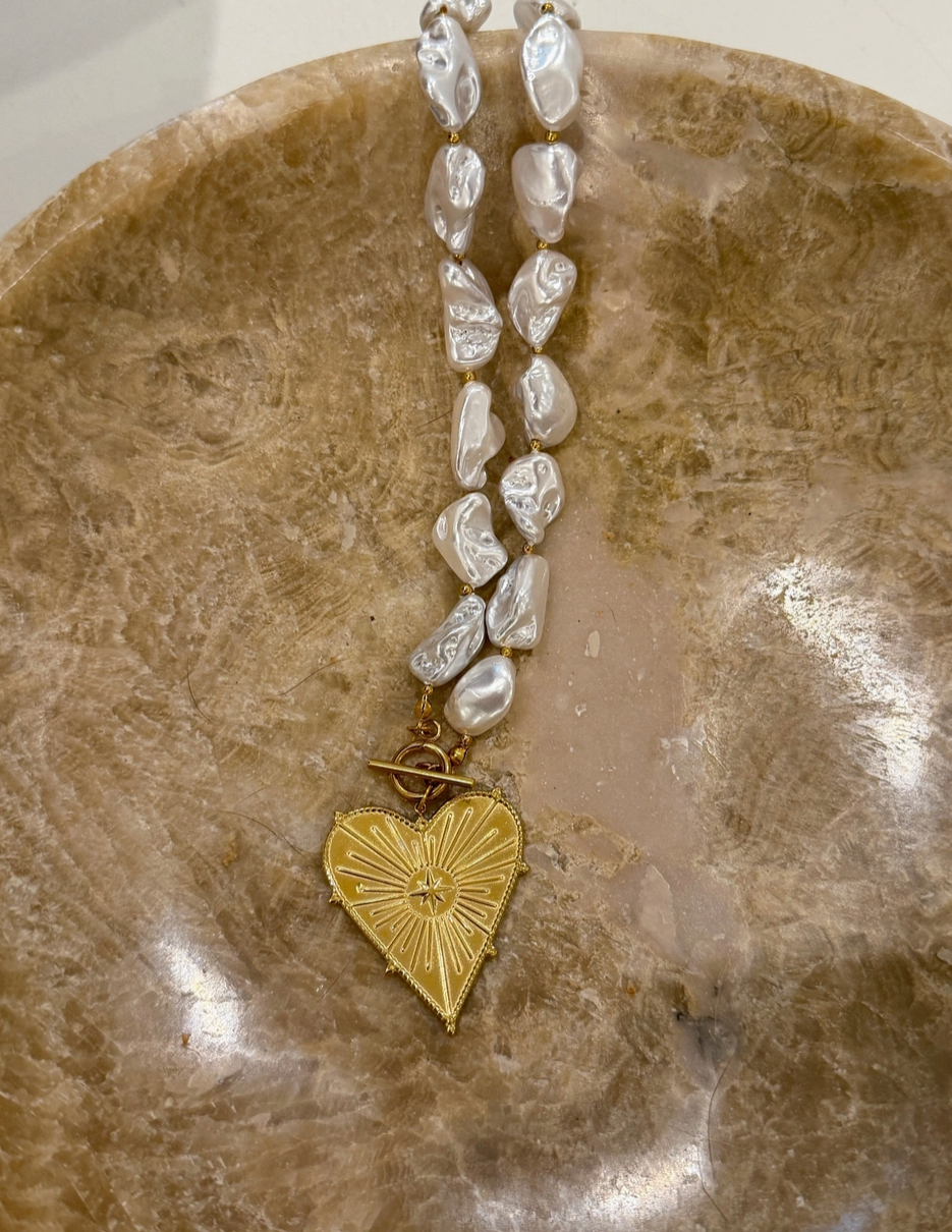 All My Heart Fresh Water Pearl Necklace