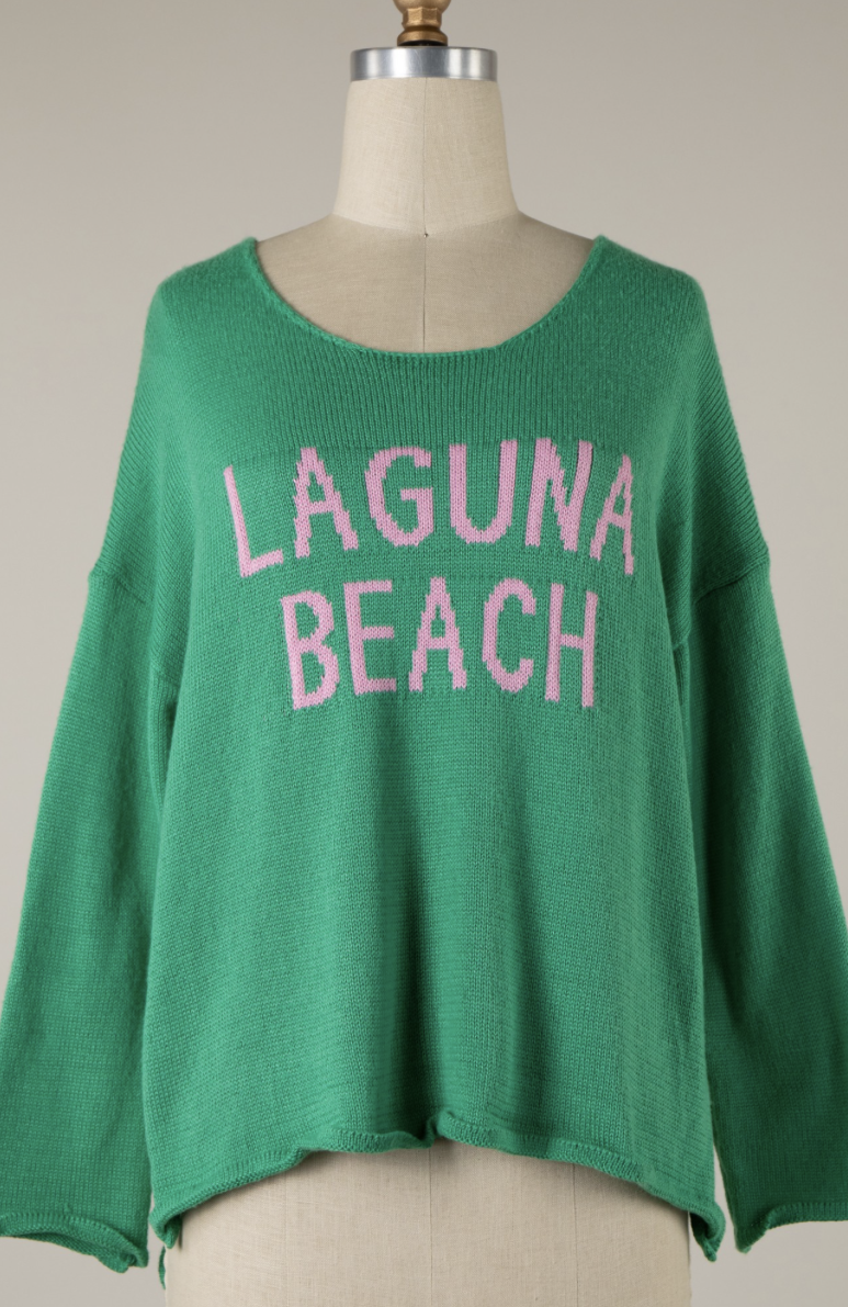 Laguna Beach Sweater - Green