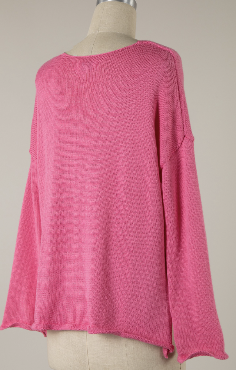 Laguna Beach Sweater - Pink