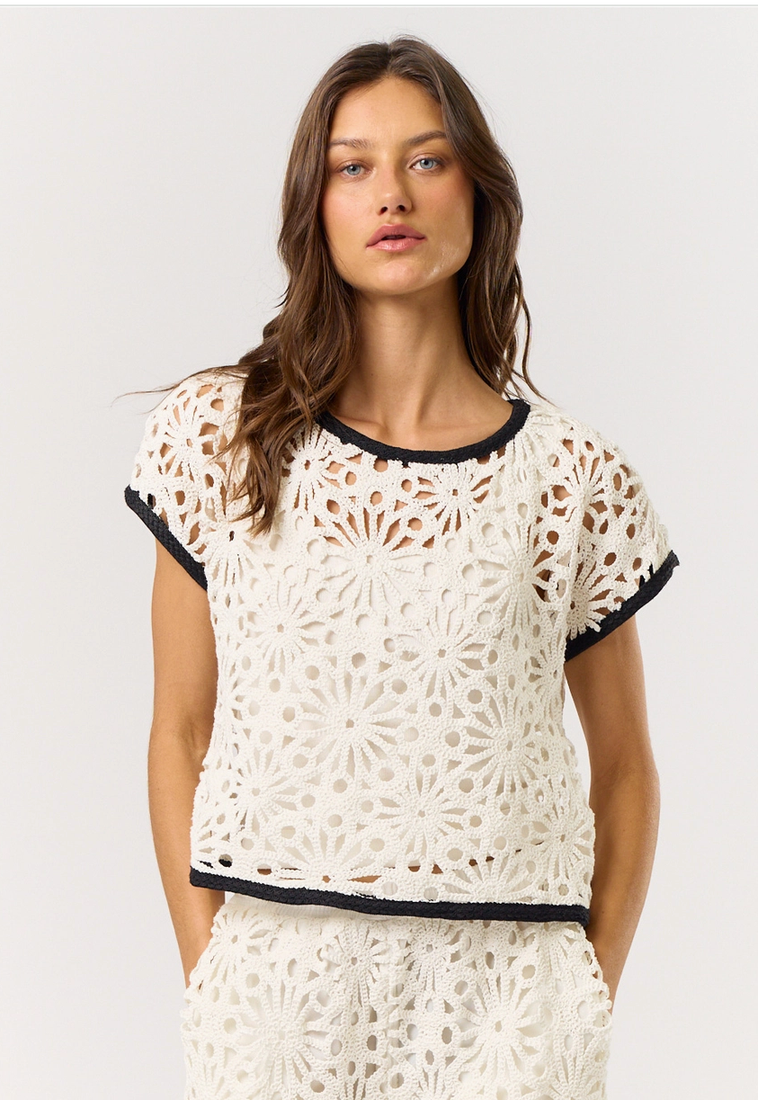 Isn't She Lovely Crochet Top