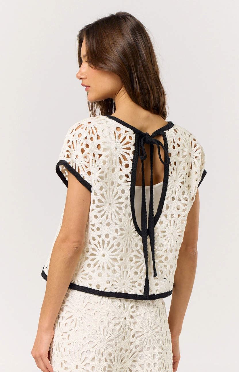 Isn't She Lovely Crochet Top