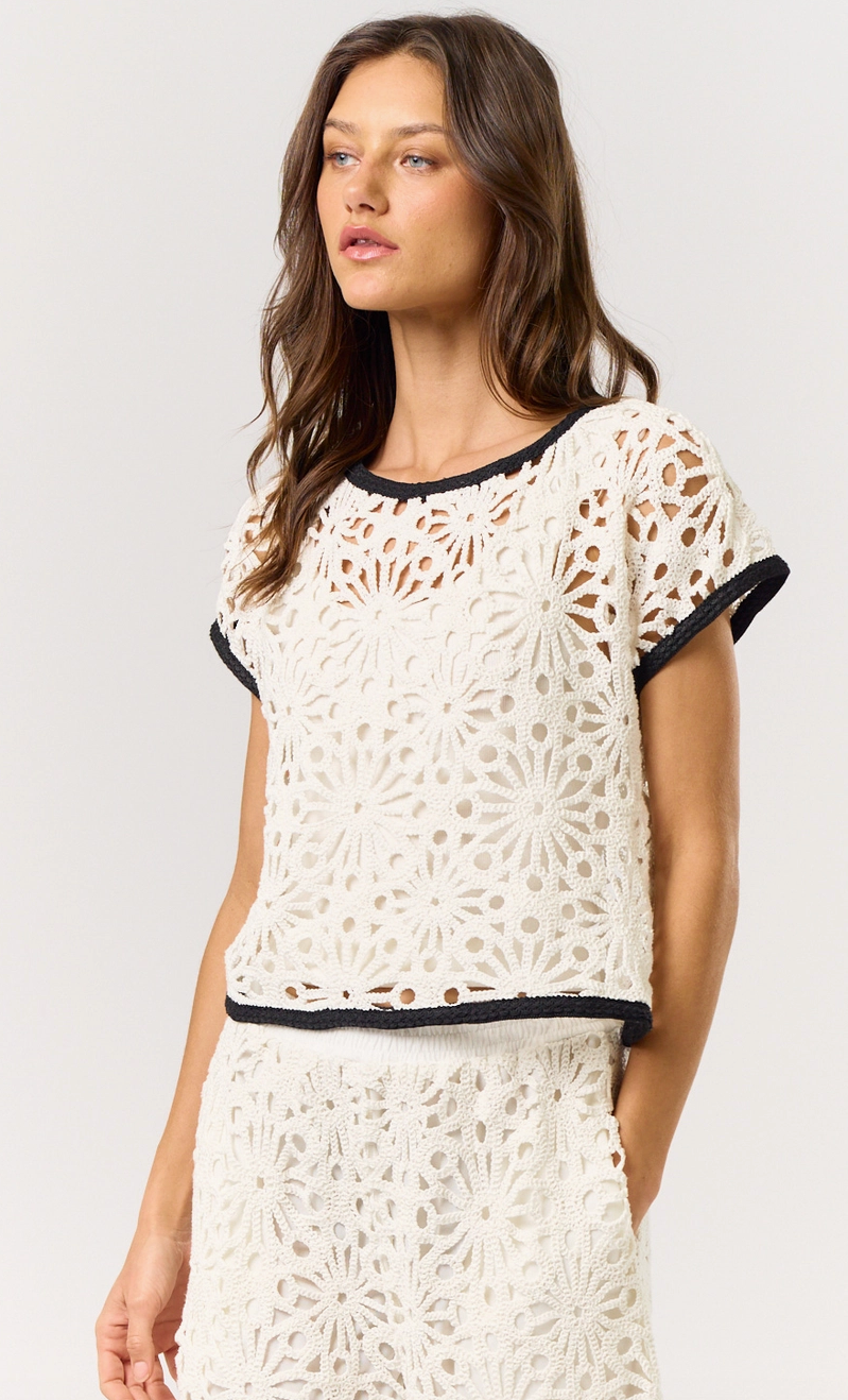 Isn't She Lovely Crochet Top