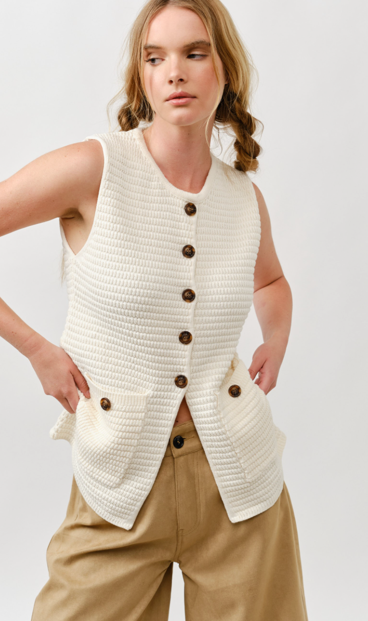 Forever Young Knit Vest