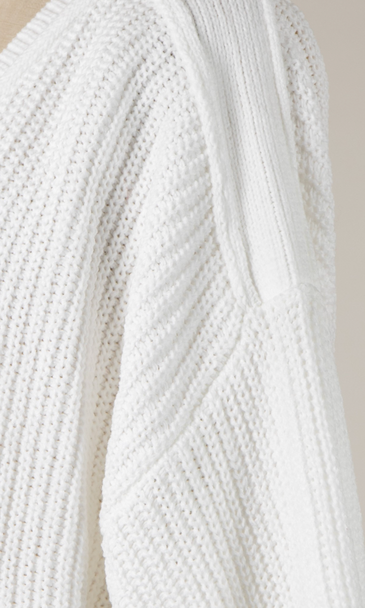 Bright Skies V-Neck Sweater