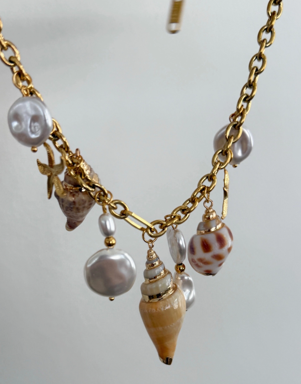 So Charming Shell Charm Necklace
