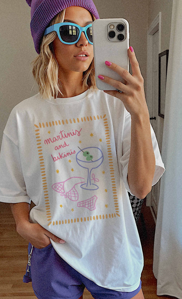 Martinis & Bikinis T-Shirt