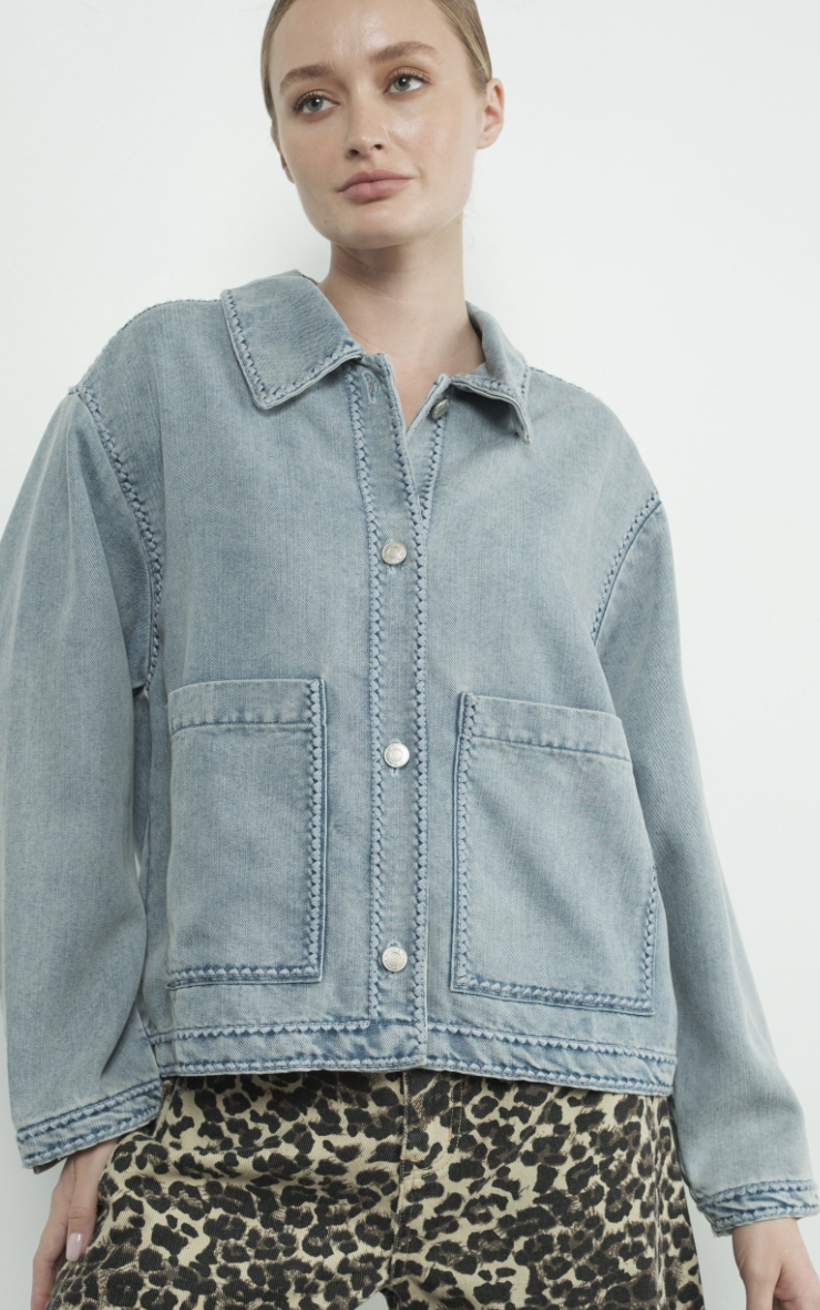 Tidal Wave Jean Jacket