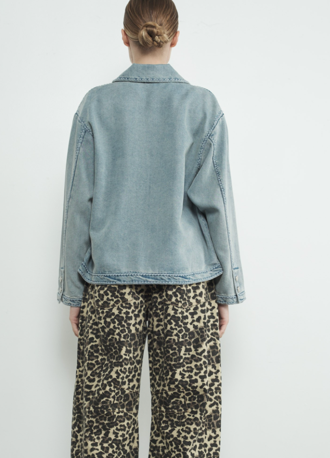 Tidal Wave Jean Jacket