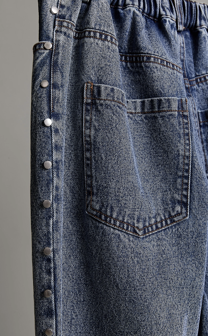 Stud Detail Denim Jeans