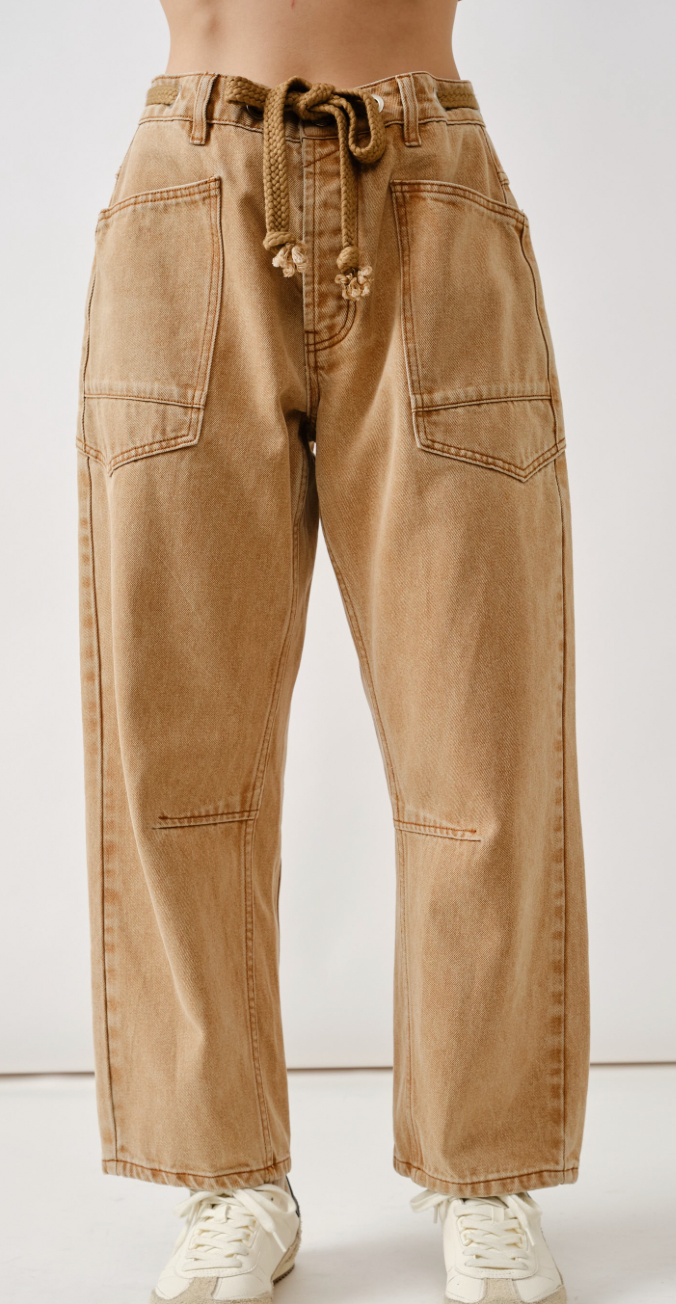 Miners Barrel Pants - Rusty/Brown