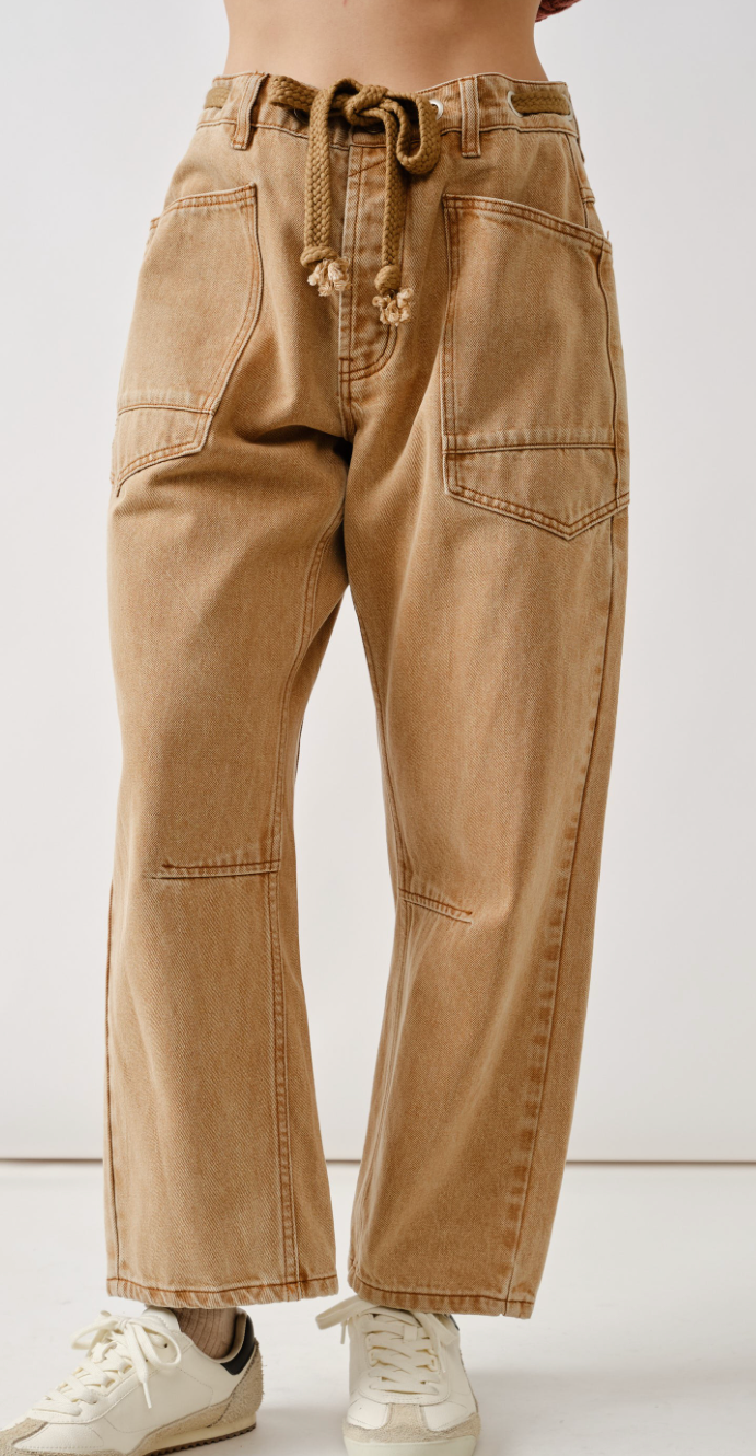 Miners Barrel Pants - Rusty/Brown
