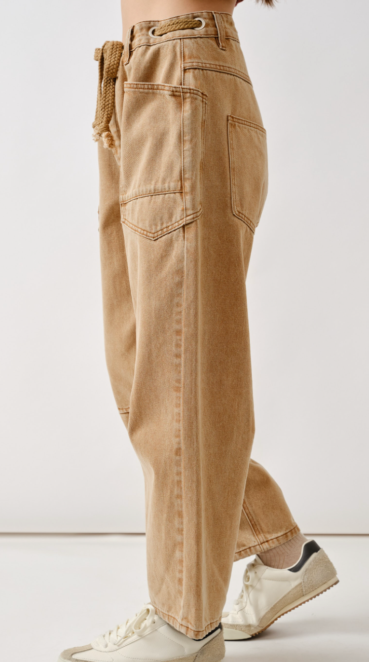 Miners Barrel Pants - Rusty/Brown