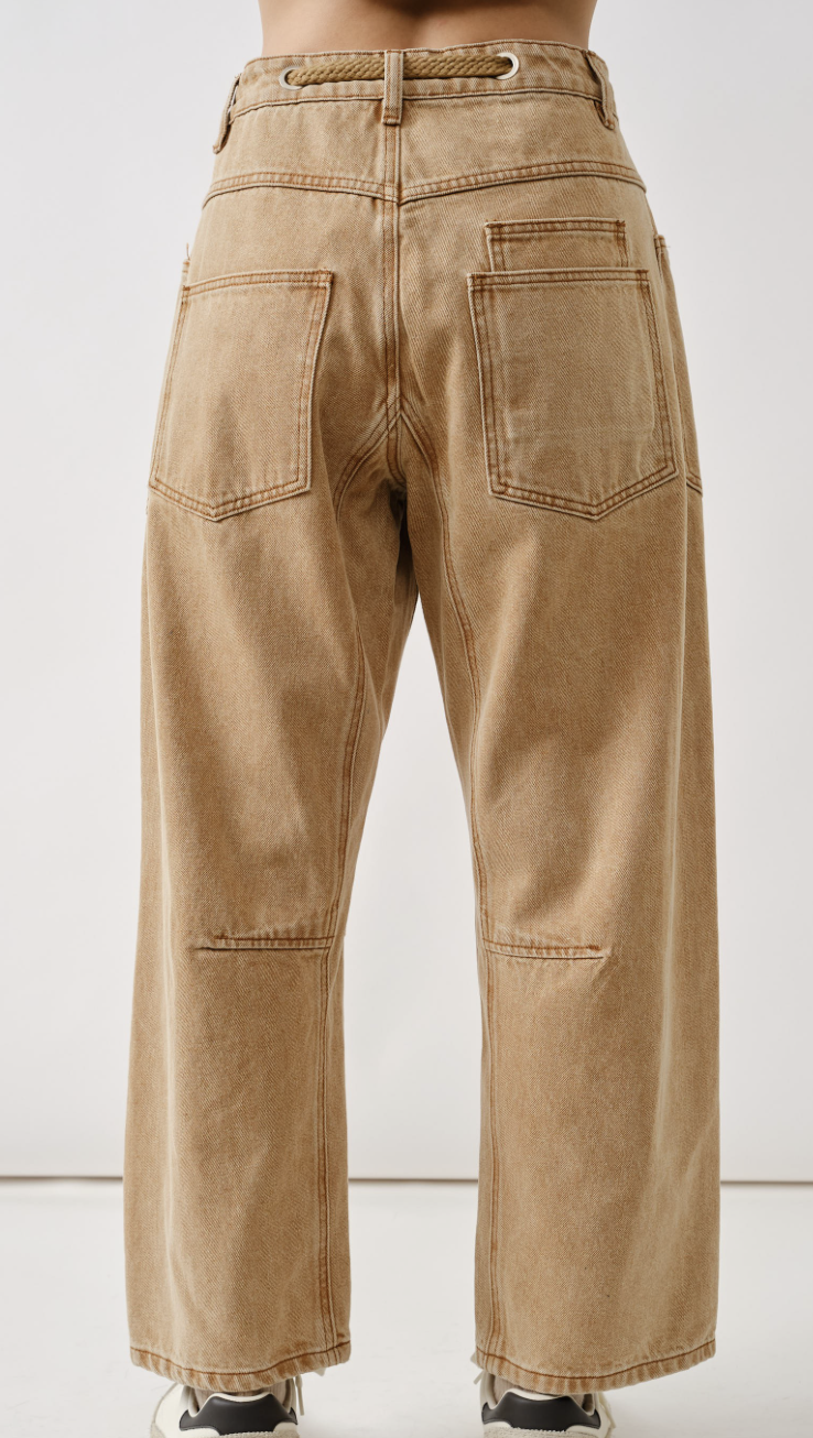Miners Barrel Pants - Rusty/Brown