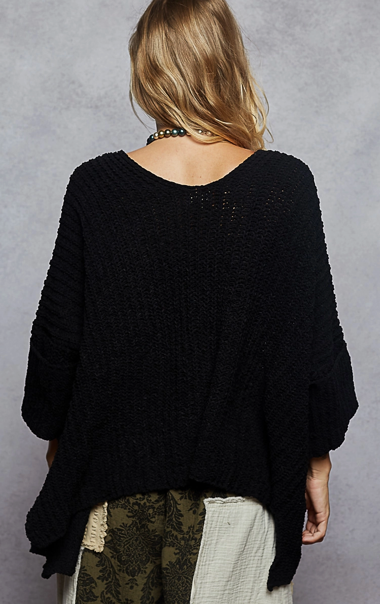 Chenille Cardigan w/ Pockets