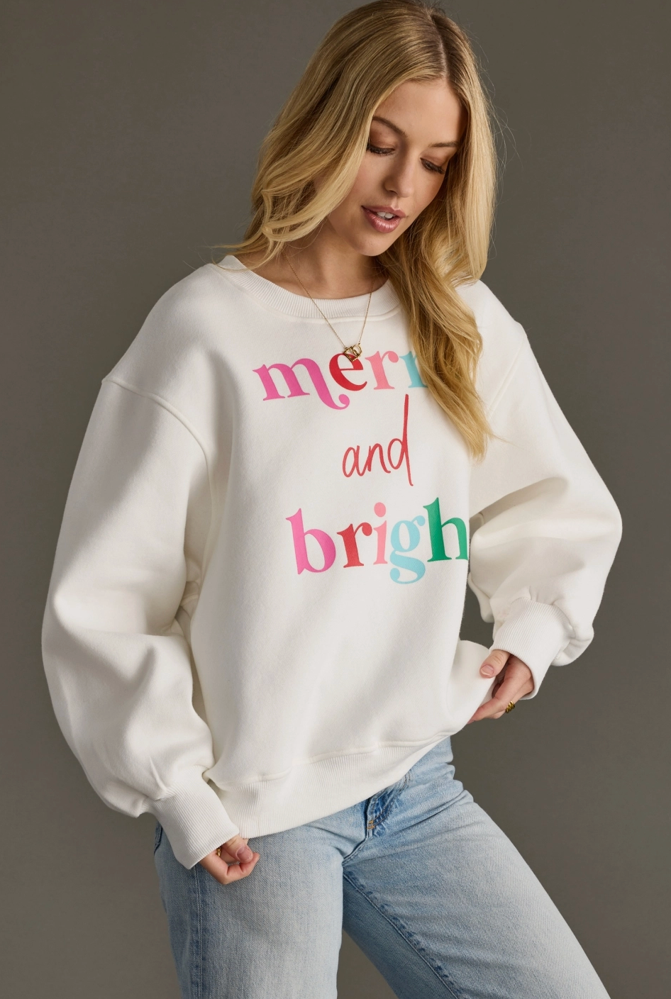Merry & Bright Sweatshirt