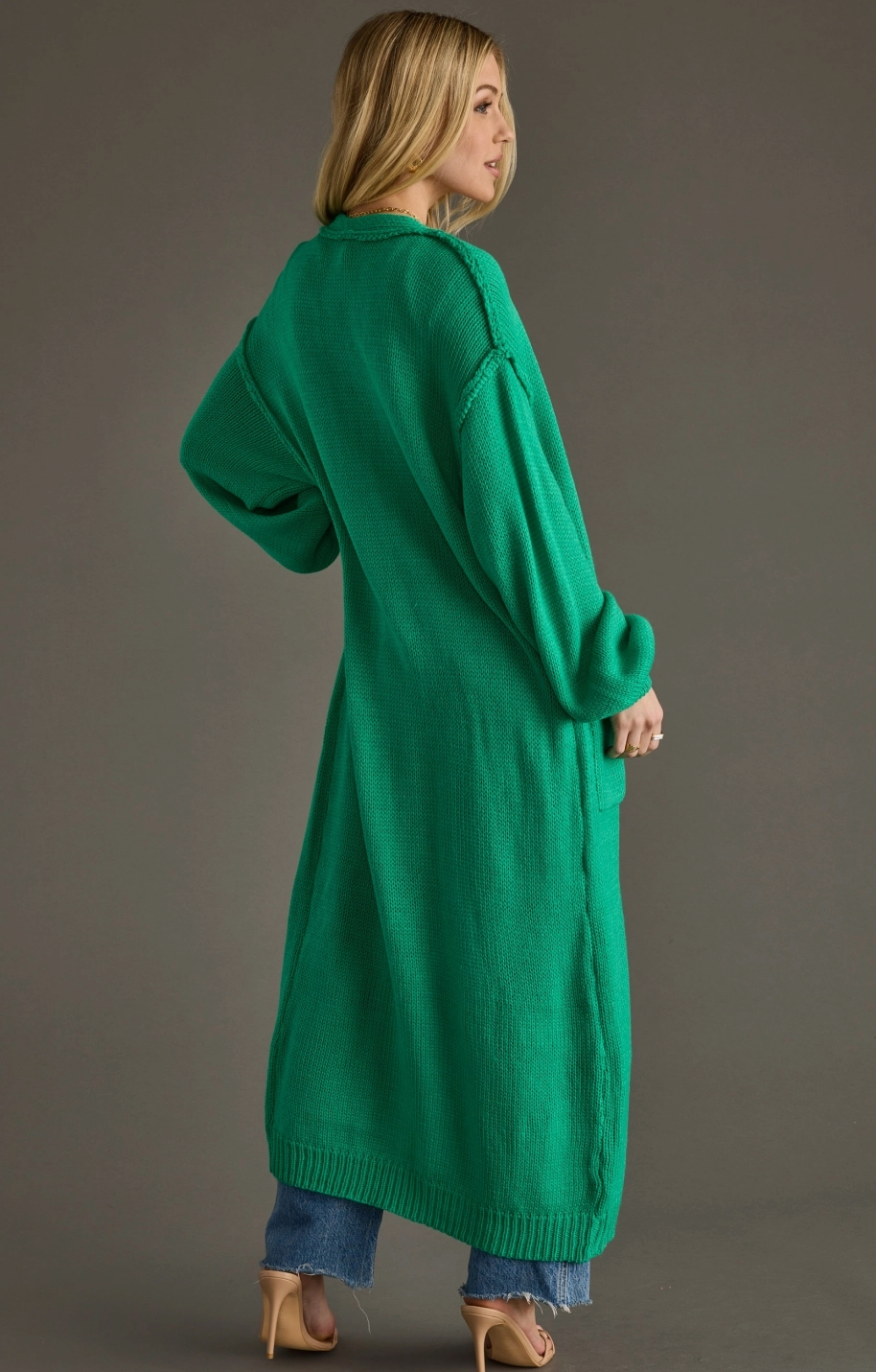 Maxi Sweater - Green