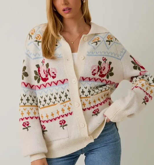 Rose Garden Cardigan
