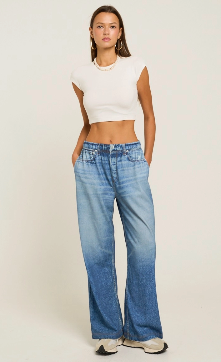Just Like Jeans French Terry Sweat Pants - RESTOCKED!!