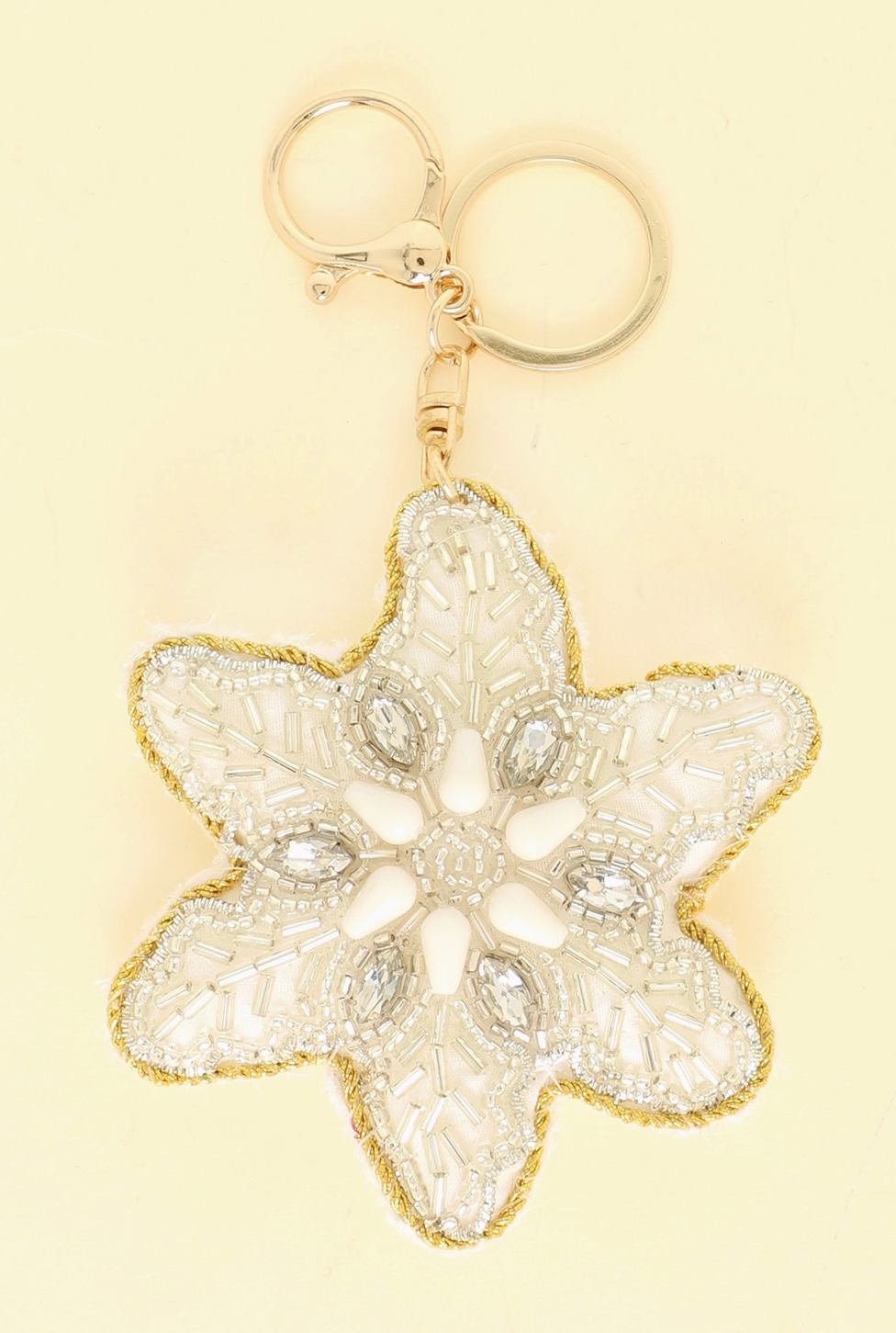 Snowflake Bag Charm