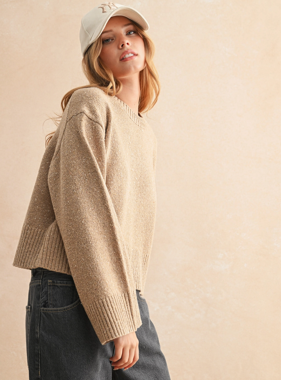 Everyday Ease Sweater - Oatmeal