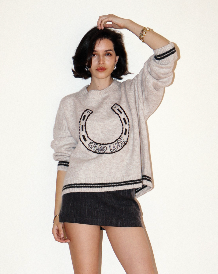 Good Luck Pullover Sweater