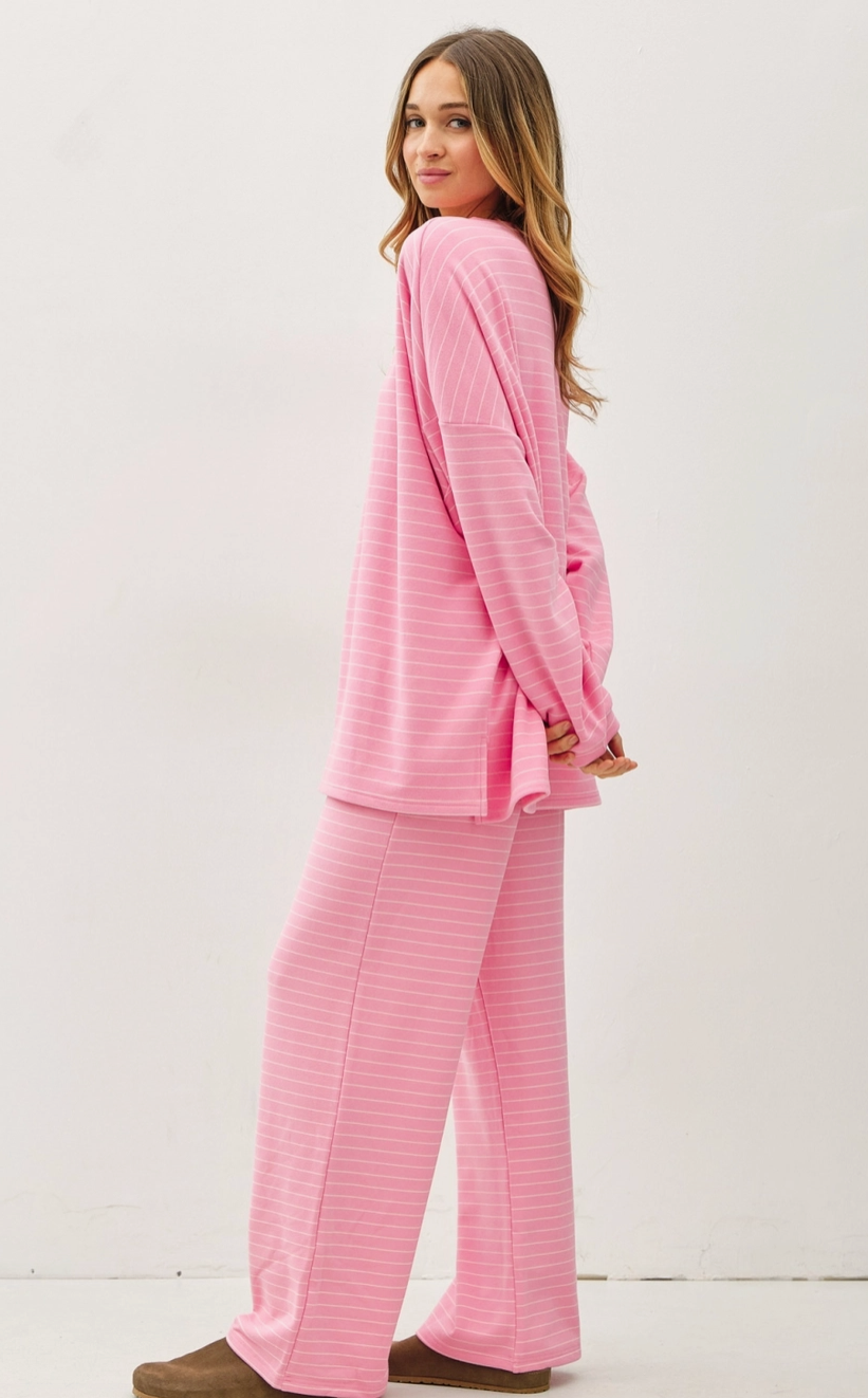 Let's Stay In Oversized Top