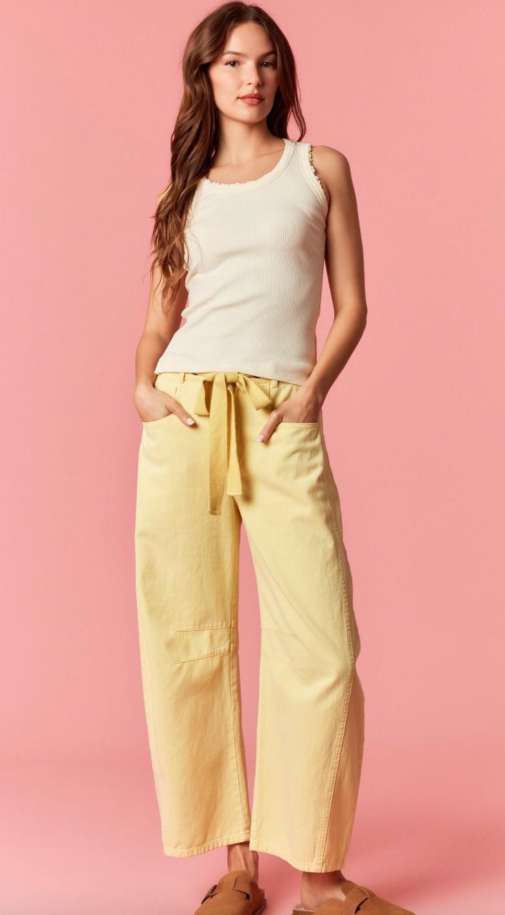 Yellow Barrel Jeans
