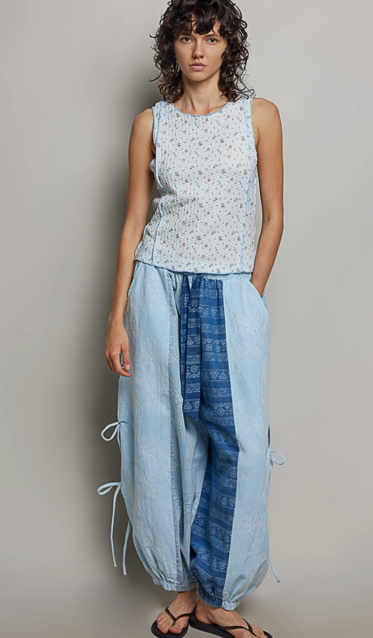 Side Tie Jogger Pants - Sunday Special