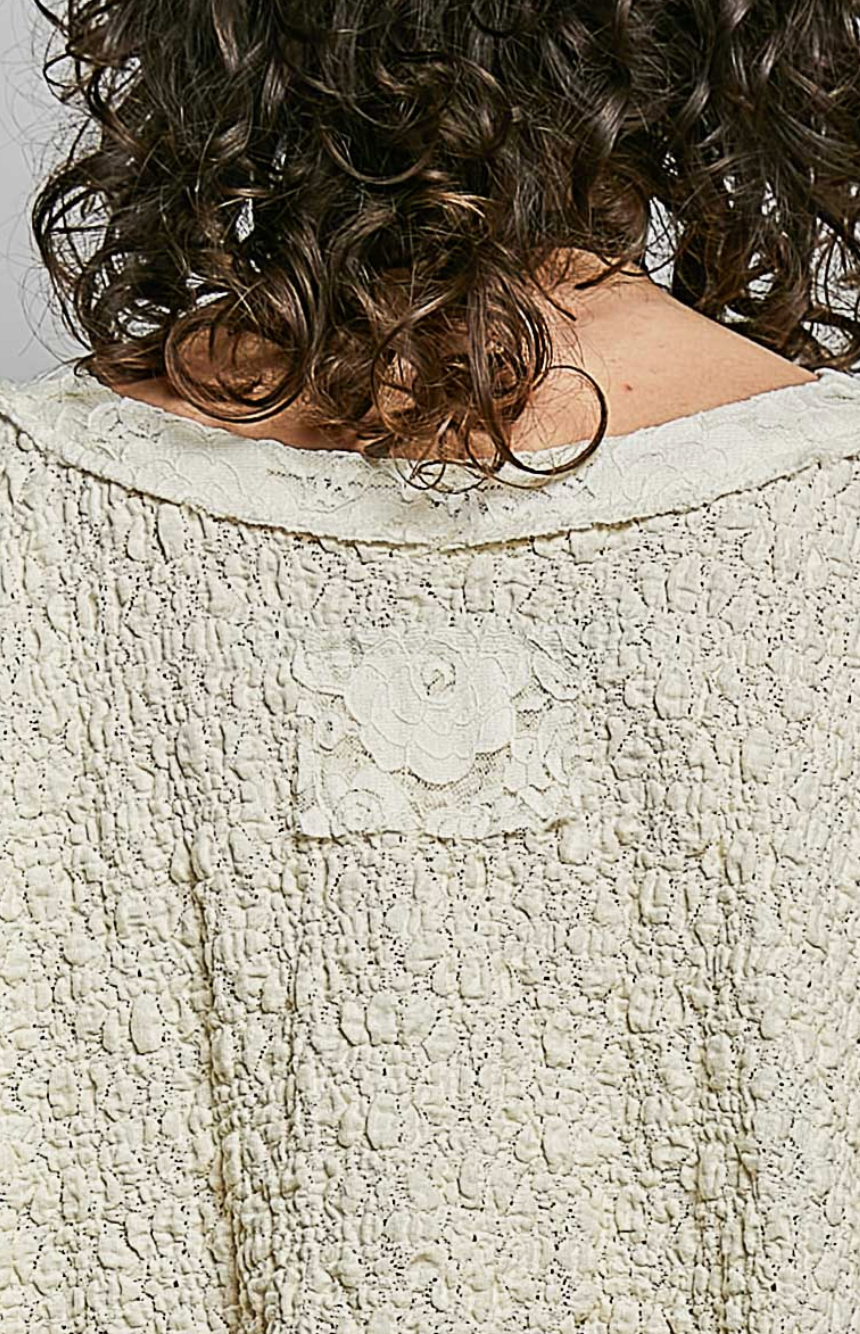 Sandy Shores Oversized Top