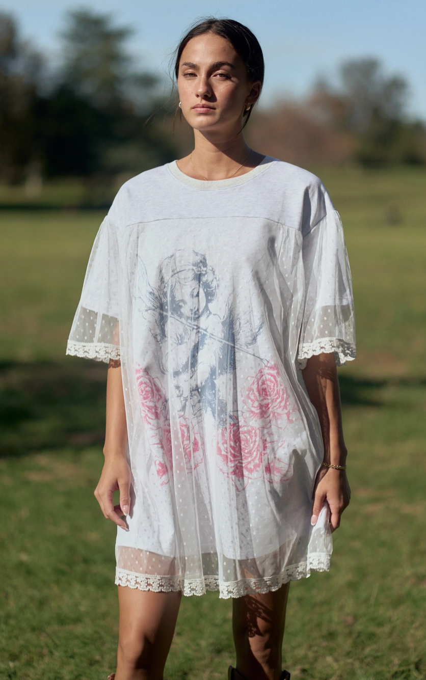 Roses & Lace T-Dress