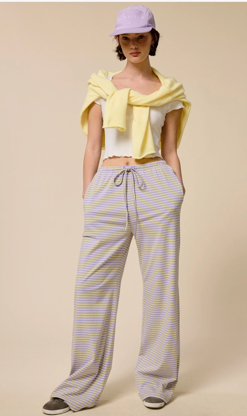 Everyday Ease Lounge Pants - Lavender & Yellow