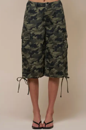 Camo Cargo Shorts