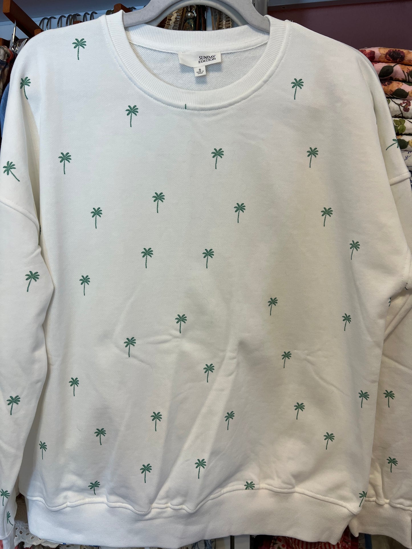 Palm Tree Sweatshirt