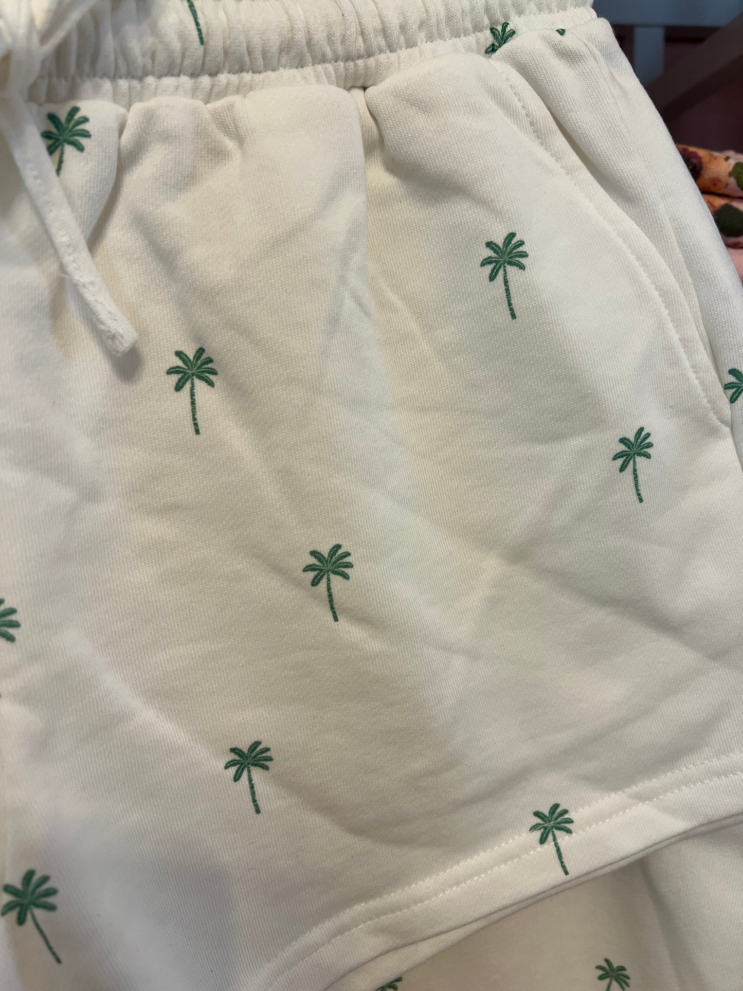 Palm Tree Sweat Shorts