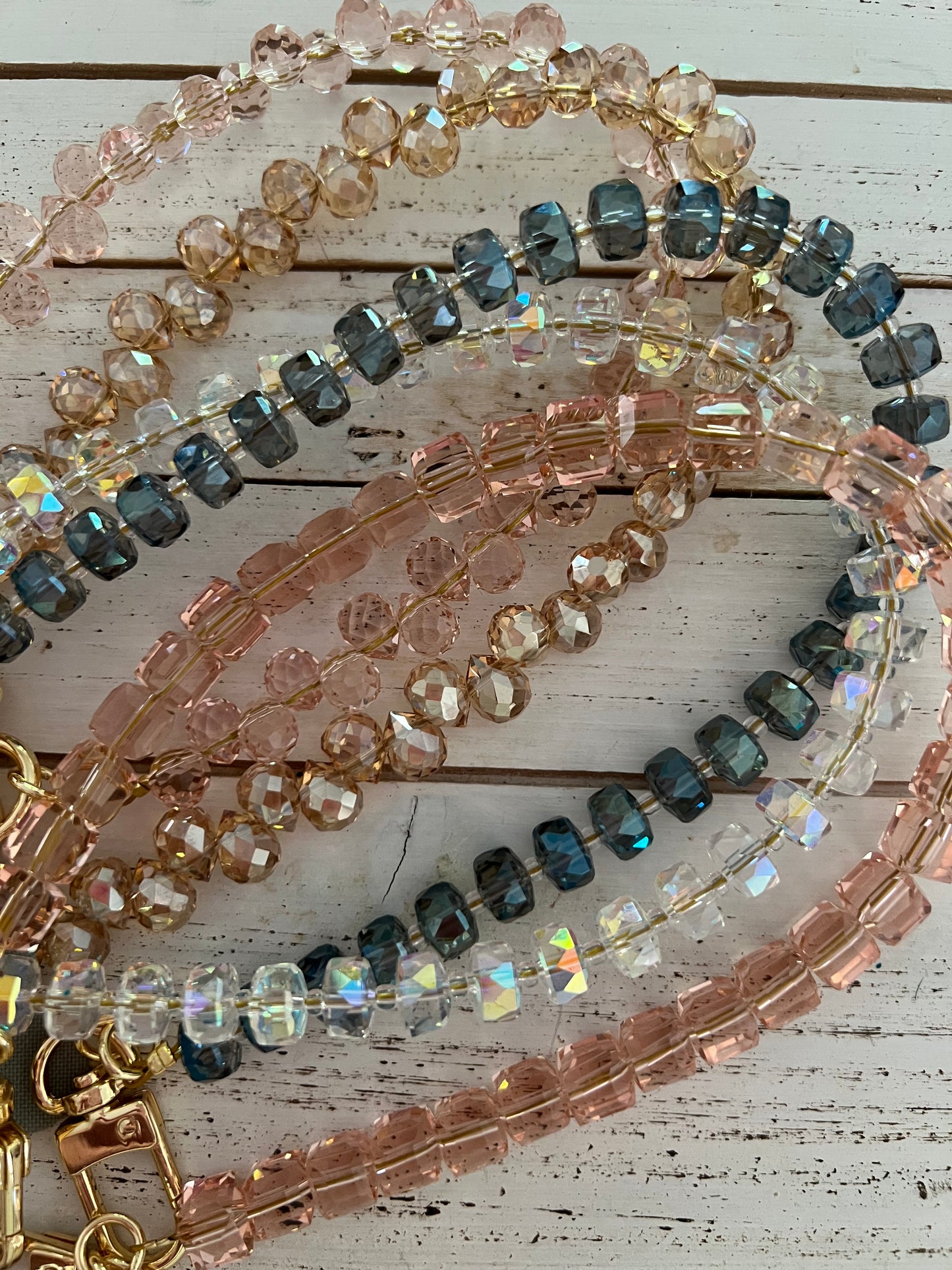 Hands Free Phone Strap/Purse Charm - Short/Clear