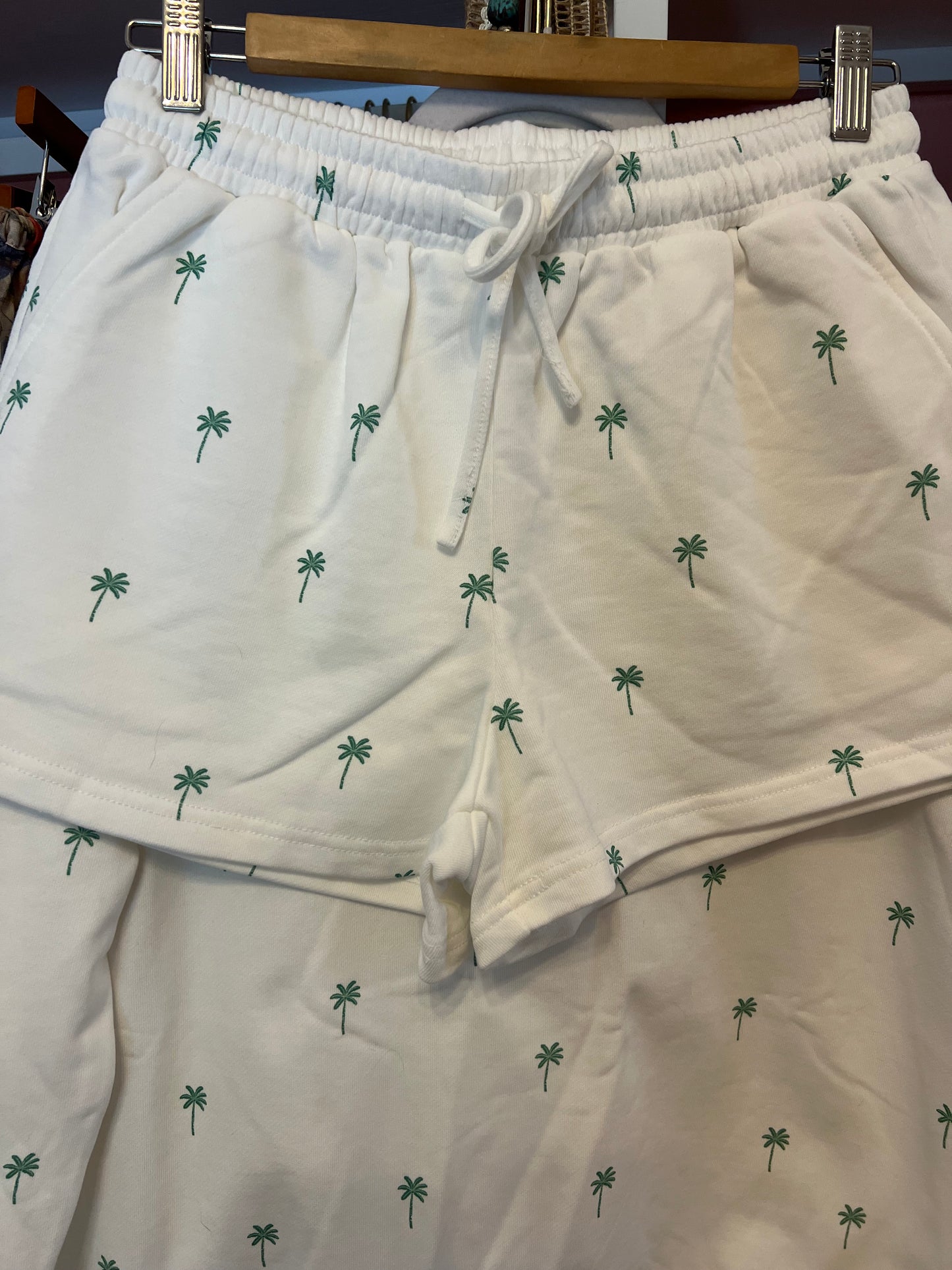 Palm Tree Sweat Shorts