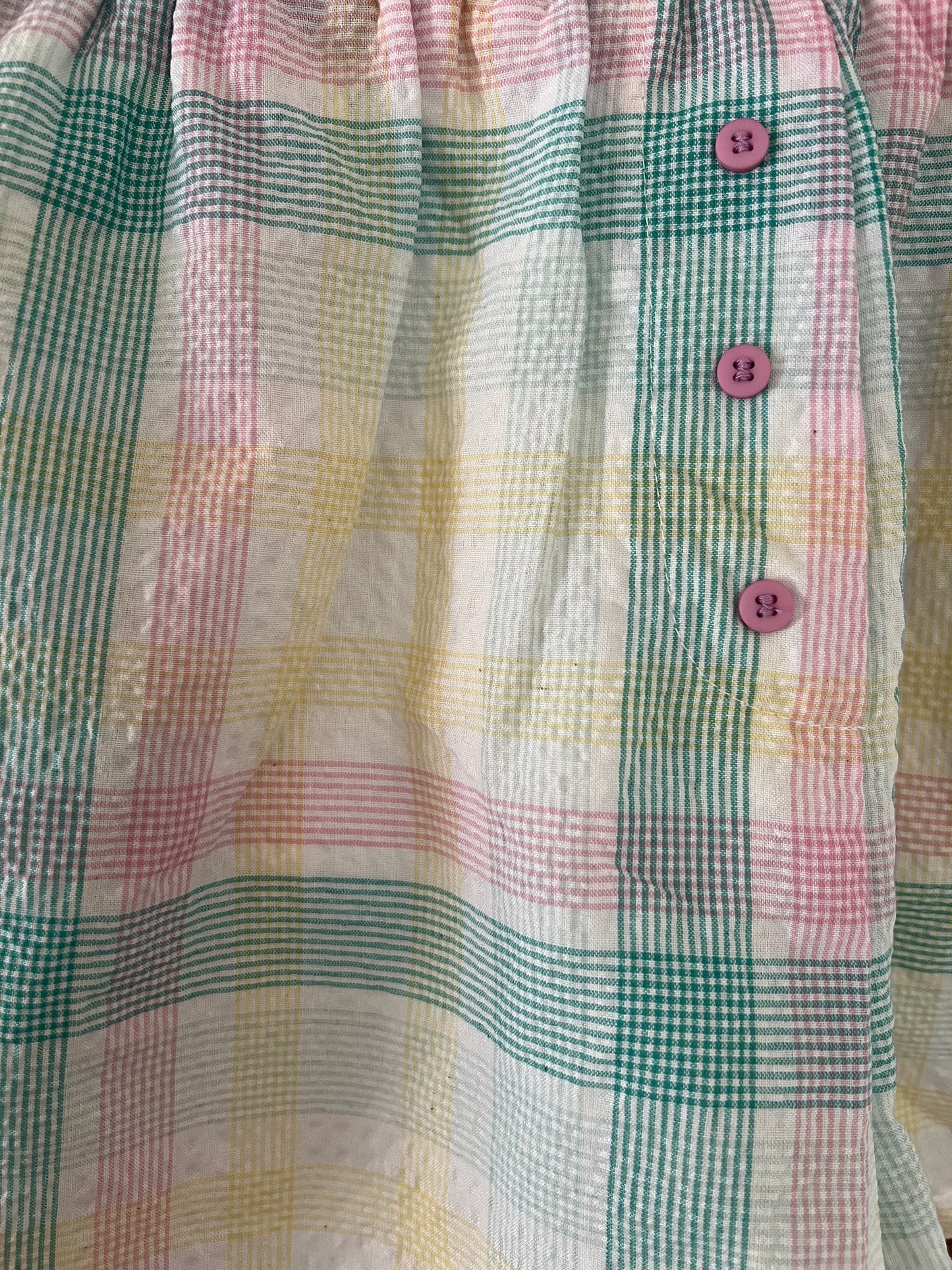 Pastel Plaid Shorts