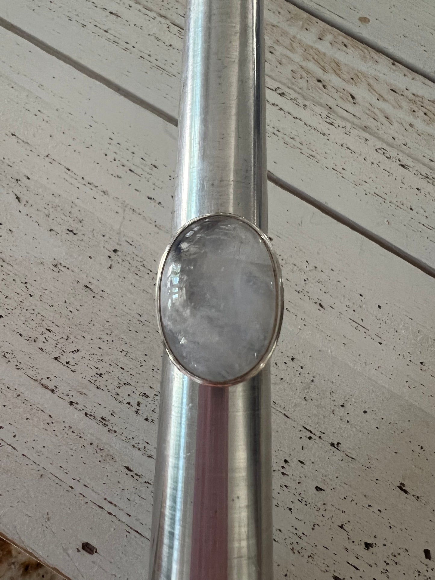 Moonstone/Sterling Silver Ring Size 7