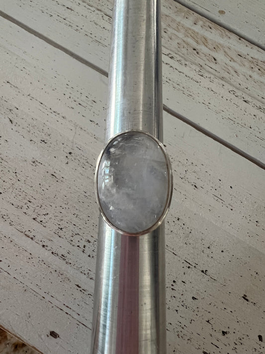 Moonstone/Sterling Silver Ring Size 7