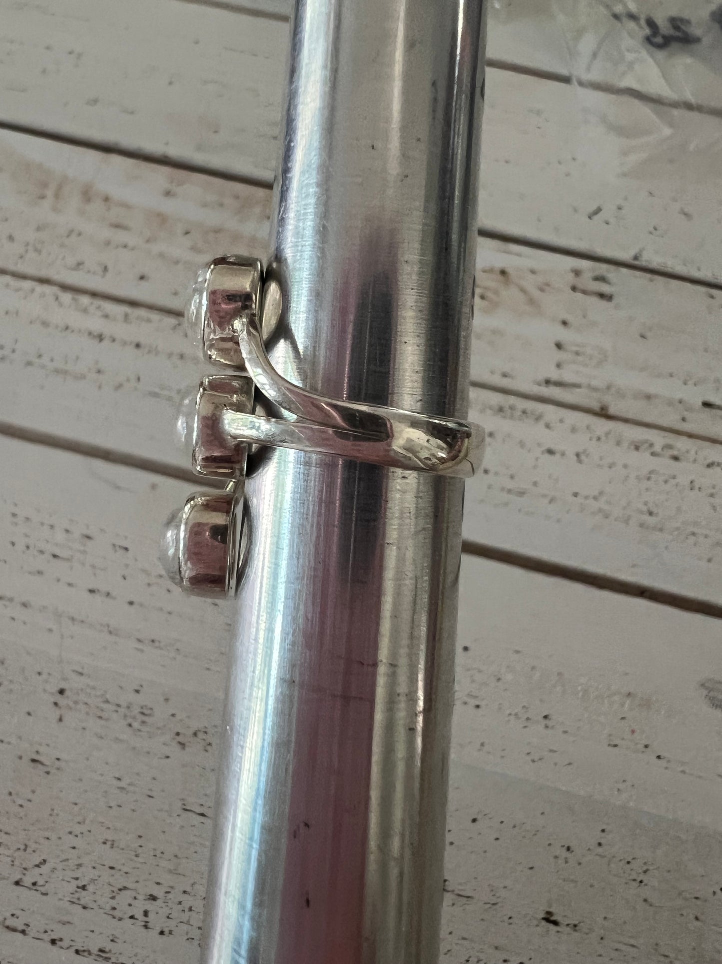 Moonsstone Sterling Silver Ring Size6